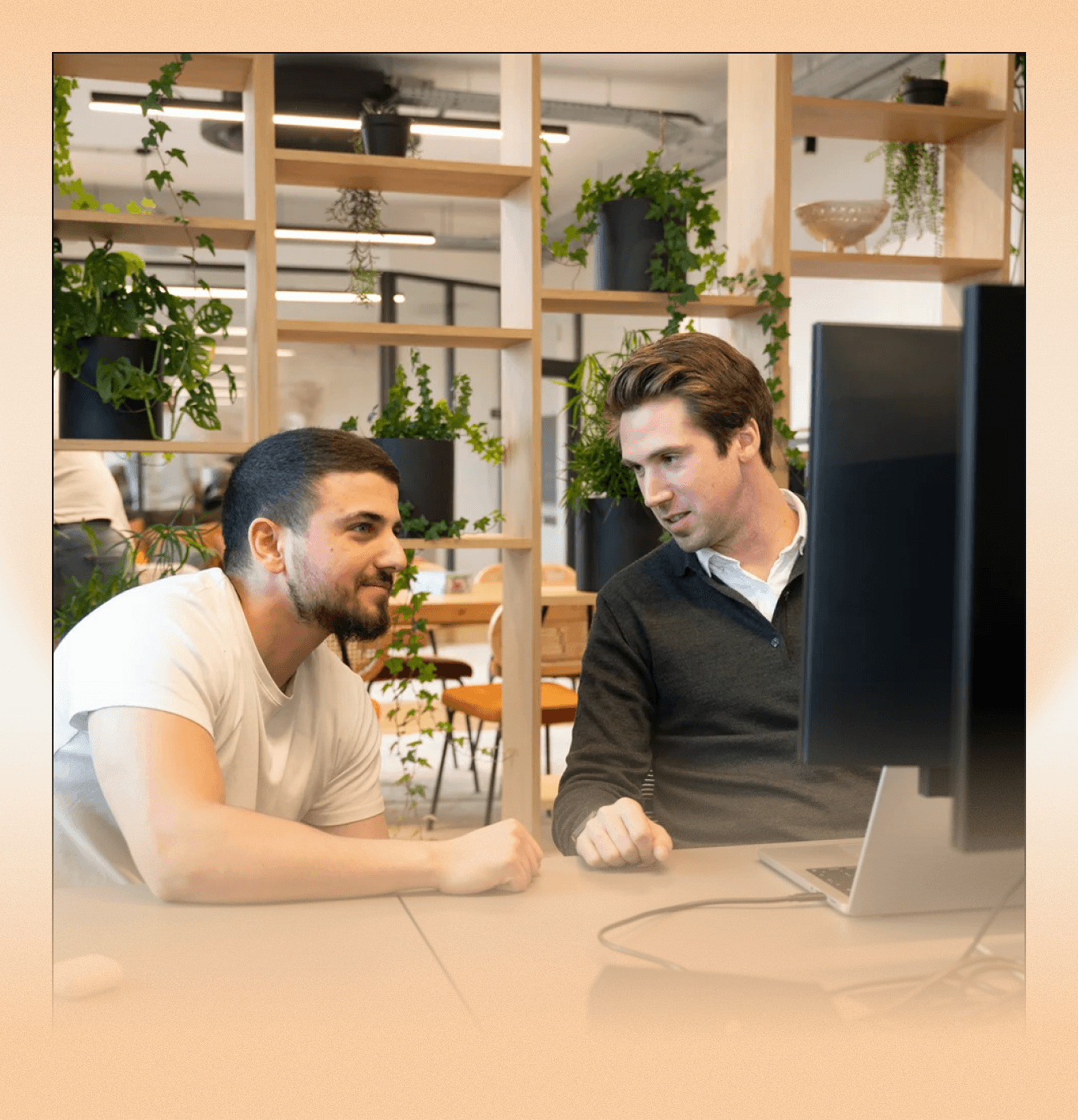 Dotfile team in the office