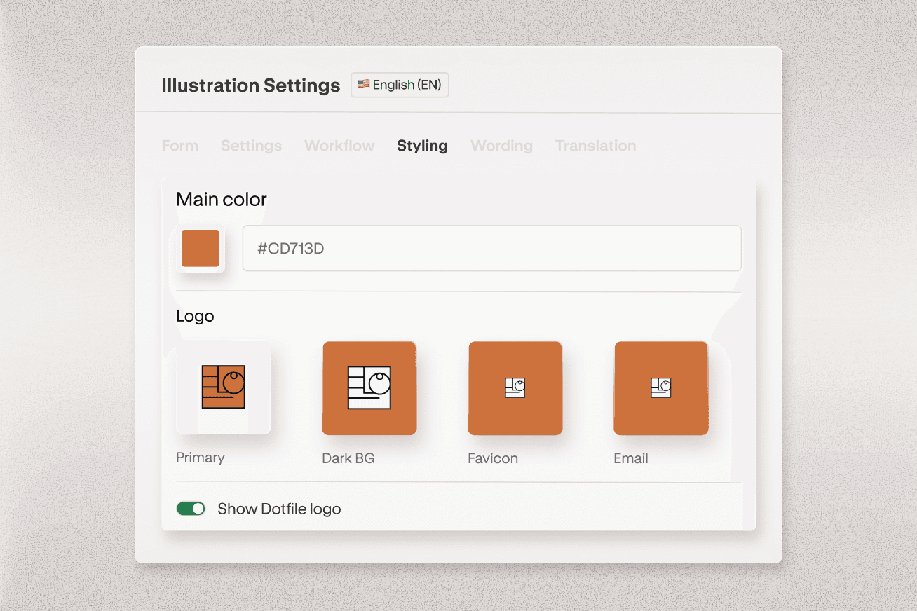White-label consumer experience